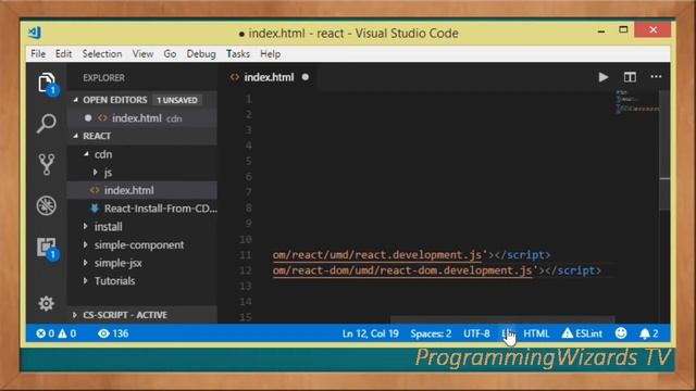 React S1E3 : Setup From CDN смотреть онлайн