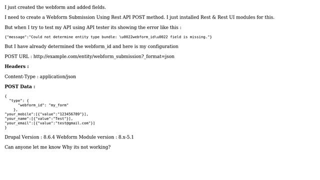 Drupal: Webform Submission Using Rest API POST method (2 Solutions!!) смотреть онлайн