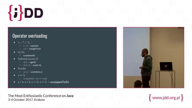 JDD 2017: Kotlin for Java developers (Tomasz Kleszczyński) смотреть онлайн