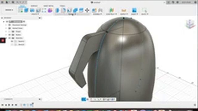 Создание чайника в Fusion360 Пальяновой М.Н.