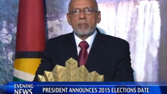PRESIDENT ANNOUNCES 2015 ELECTIONS DATE смотреть онлайн