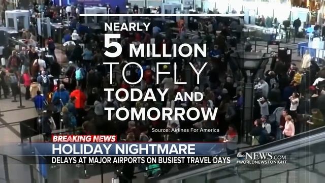 Holiday Travel Troubles During One of the Busiest Travel Times of the Year смотреть онлайн