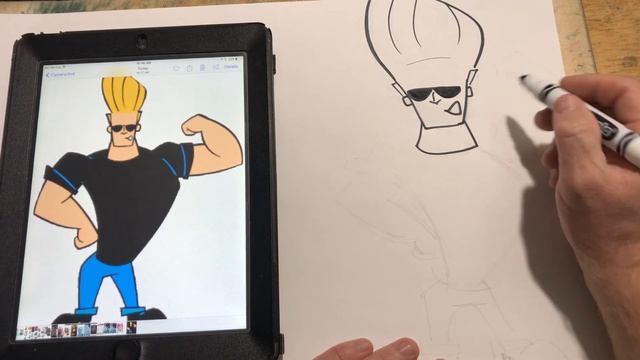 You Can Draw Johnny Bravo in 3 Minutes! смотреть онлайн