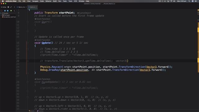 Unity 3D Game Development Essentials For Beginners - Raycast - Drag and Drop - Built in Vectors смотреть онлайн