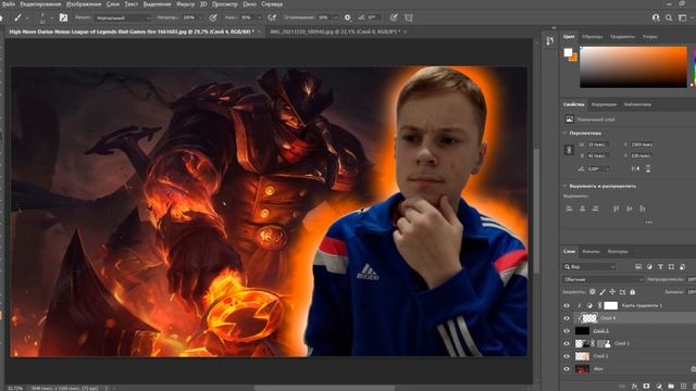 | как рисовать контурный свет МЫШКОЙ на ПРЕВЬЮ | смотреть онлайн