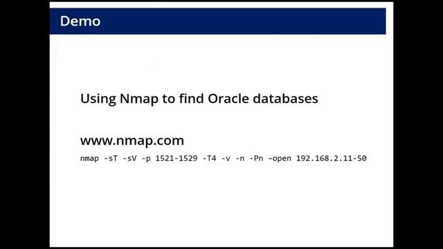 Detecting and Stopping Cyber Attacks against Oracle Databases смотреть онлайн