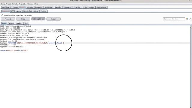 Command OS Injection - using Commix and bWAPP смотреть онлайн