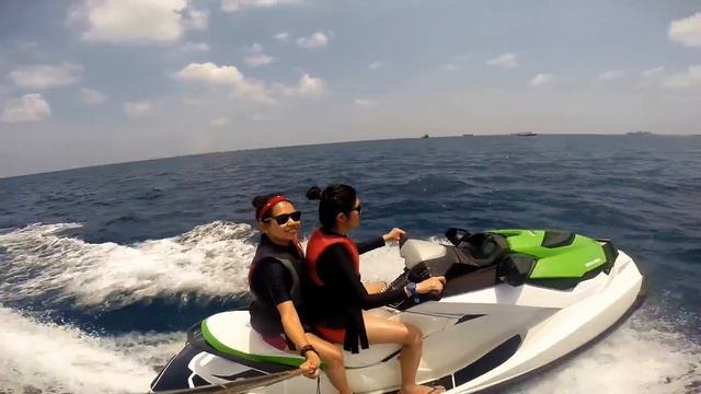 Jet Skiing In Maldives '14