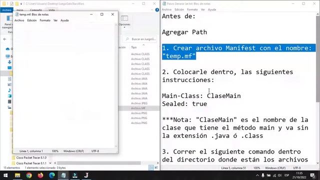 Proceso de Creación del archivo ejecutable JAR смотреть онлайн