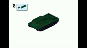 Лего міні танк Type 63 Lego mini tank Type 63 World of Tanks