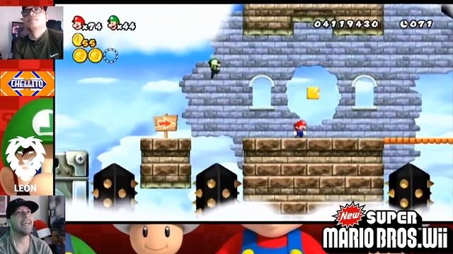 New Super Mario Bros Wii - Parte #3 (Mundos 7 Y 8) Ft. Chellito