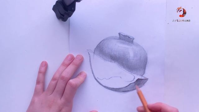 Рисуем Гранат Простым карандашом за 30 Минут! смотреть онлайн
