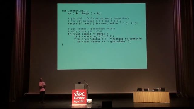 Philippe Bruhat. Git::Repository — Controling Git from Perl смотреть онлайн