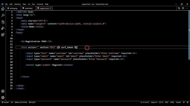 User Registration in Django in Telugu | Django tutorials in Telugu смотреть онлайн