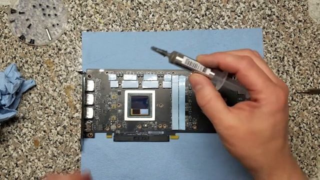 Vega 64 Waterblock Installation смотреть онлайн