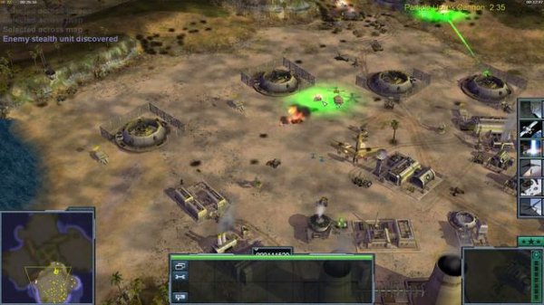 Command & Conquer TM Generals Zero Hour 2023 Apocalyptic Mod Laser 1 VS 3 GLA Test Gameplay.