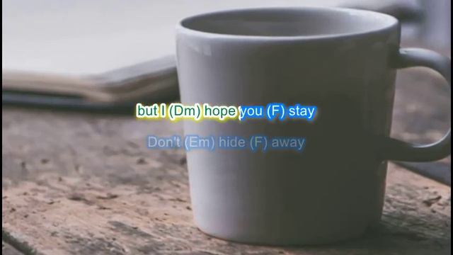 Come out and play Billie Eilish play along with scrolling guitar chords and lyrics смотреть онлайн