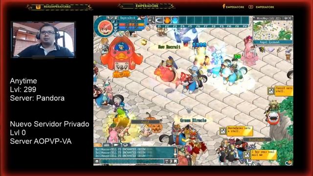 Primer Vistazo ? a el Nuevo Servidor Privado AOPVP ? ll Angels Online смотреть онлайн