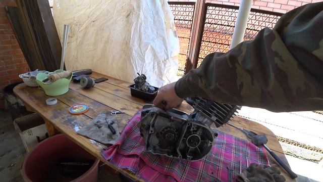 Дефектовка мотора мотоцикла Минск! смотреть онлайн