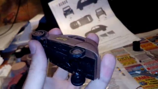 СБОРКА МОДЕЛИ СИТРОЕН 2CV часть 2 (отзыв)