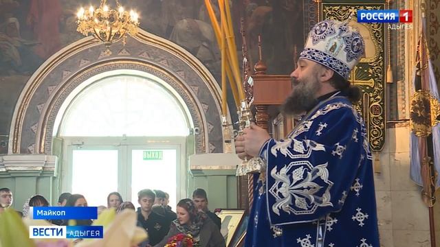 Православные христиане отметили праздник Благовещения Пресвятой Богородицы смотреть онлайн