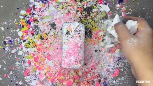 10 Block Gym Chalk crumble with Cornstarch paste pour Compilation смотреть онлайн