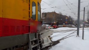 Трамвай снегоочиститель ВТК-1 №0515