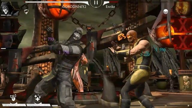 УДАРНАЯ ГРУППА В MKmobile?Наказывает Без Джонни Кейджа❓