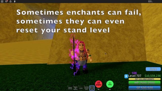 Explaining Enchant Arrows [JoJo Blox] смотреть онлайн