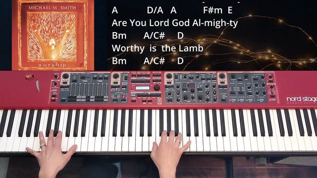 Agnus Dei (Michael W. Smith) | Piano Tutorial/Play-Through | With Chords & Lyrics смотреть онлайн