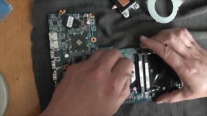 Разборка чистка и замена термопасты hp pavilion g6
