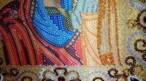 Вышиваю Богородицу Казанскую.ЧАСТЬ 1.