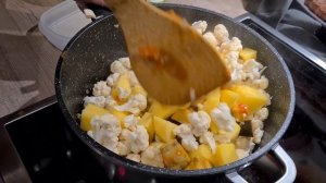 Овощное рагу с цветной капустой. Блюдо покорившее многих. Gemüseeintopf mit Blumenkohl.