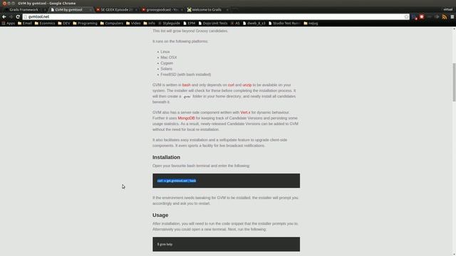 SE GEEK Episode 50 Installing Grails смотреть онлайн