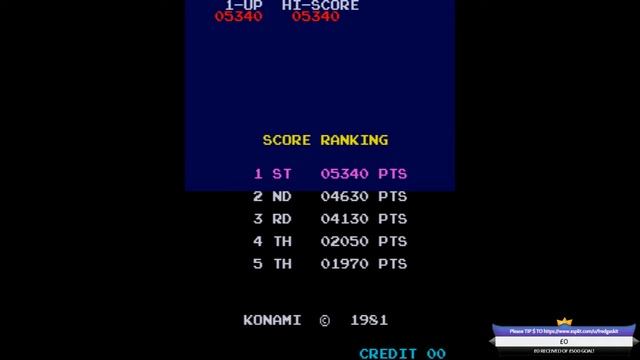 Playing the 1980's original Arcade game: FROGGER смотреть онлайн