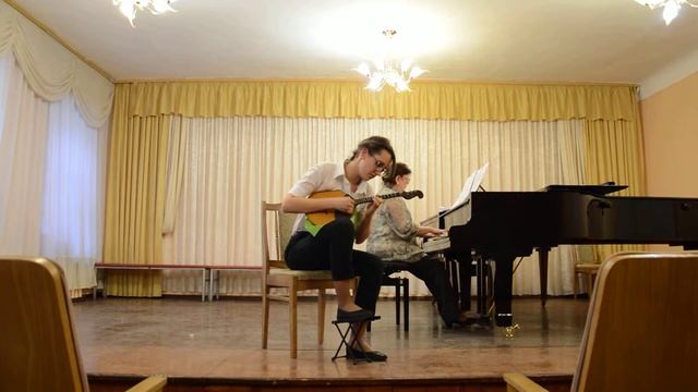 Никуличева Елизавета. Домра. "Венгерское рондо", Гайдн."Гусляр и скоморох" Цыганков смотреть онлайн
