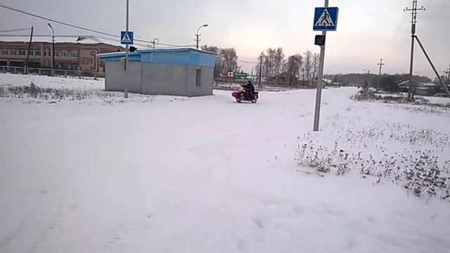 Снежный "дрифт". ИЖ планета 5. смотреть онлайн