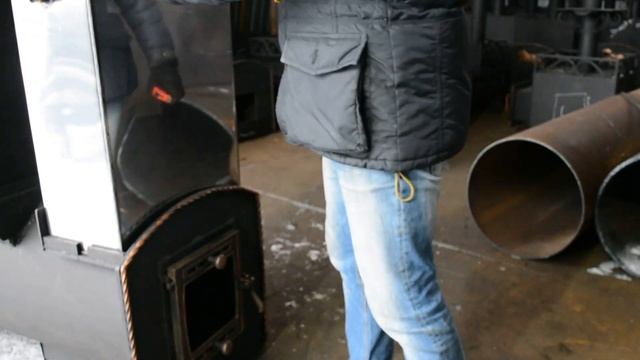 Банная печь "ДОБРЫНЯ" с раздельной МОЙКОЙ и ПАРИЛКОЙ. ОГРОМНАЯ ТОПКА 1100мм. смотреть онлайн