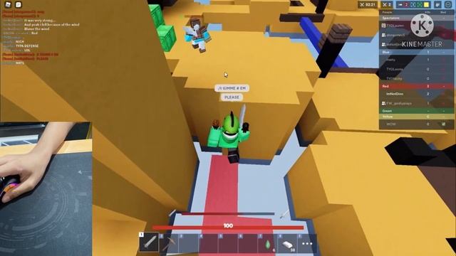 People accused me of Autoclicker so i used HANDCAM (Roblox Bedwars) смотреть онлайн