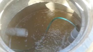 Как перезимовал септик из бетонных колец