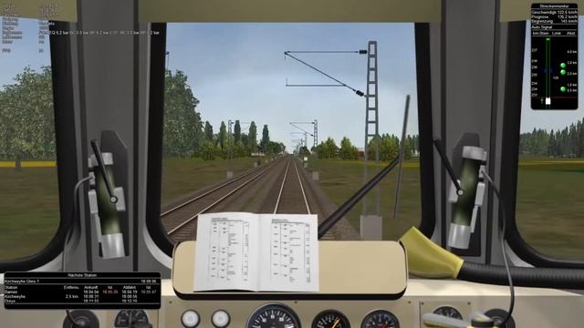 Microsoft Train Simulator Gameplay HD  -  GR  -  Rollbahn  -  NV Diepholz Nach Bremen 2/2