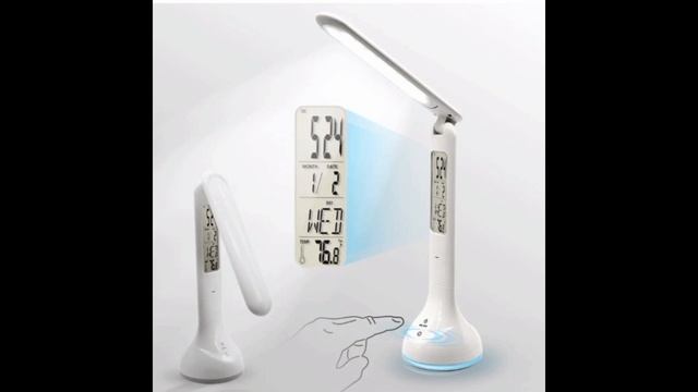 Lámpara Led 4W recargable con reloj Korpass en BAZARGRAN смотреть онлайн