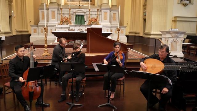 Mountainside Baroque performs Telemann's Quadro in e minor TVW 43:e1 смотреть онлайн