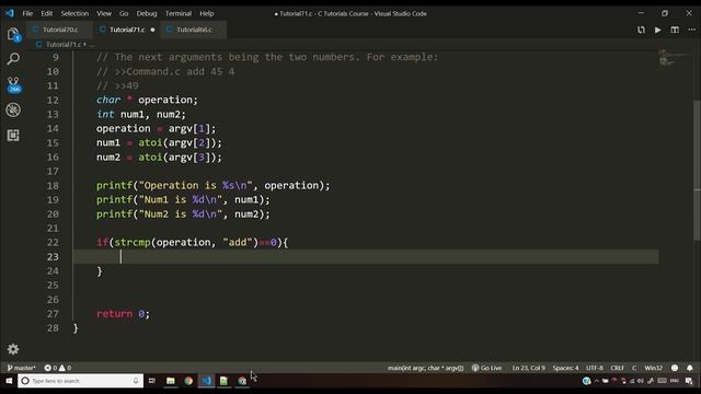 [Solved] Command Line Calculator In C Ex.13 : C Tutorial In Hindi #71 смотреть онлайн