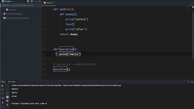 Python - Object Oriented Programming | Decorators смотреть онлайн