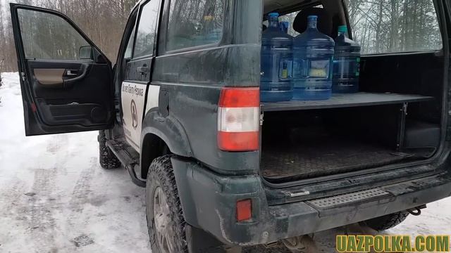 Сколько выдержит полка? Снова на родник, загружаемся водичкой! смотреть онлайн