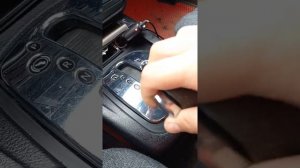снятие ручки АКПП пассат б5+