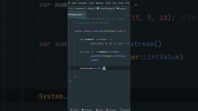 ?Unbelievable! Unlock the Secret to Computing Integer Sums with Java Streams! #java #stream #coding смотреть онлайн