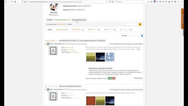 Product, Shop Reviews, Reminder, Profile, Rich Snippets - Prestashop Module смотреть онлайн