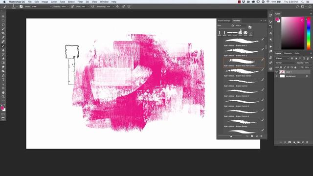 How to Instantly Turn Any Brush Into an Eraser | Adobe Photoshop смотреть онлайн